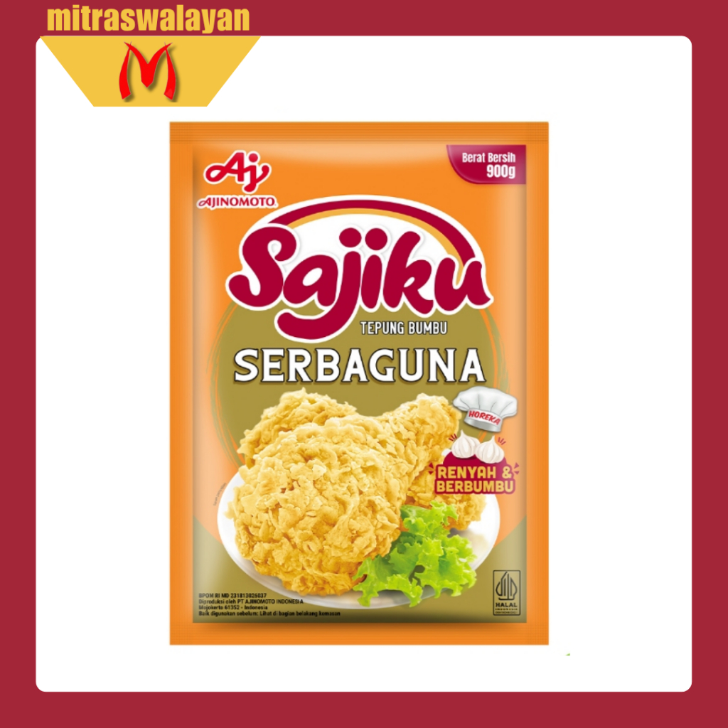 

SAJIKU Tepung Bumbu Serbaguna 900 gr