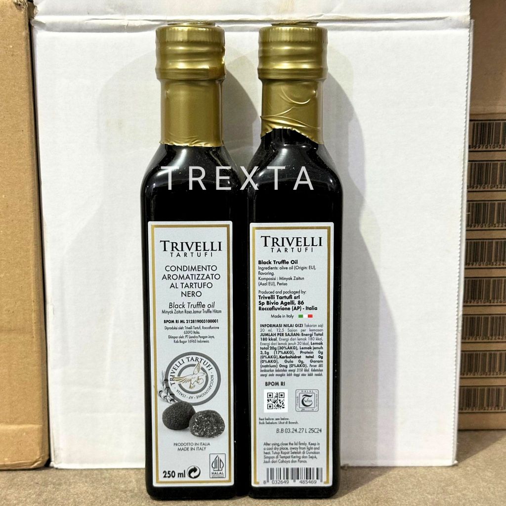

TRIVELLI BLACK TRUFFLE OLIVE OIL 250 ML