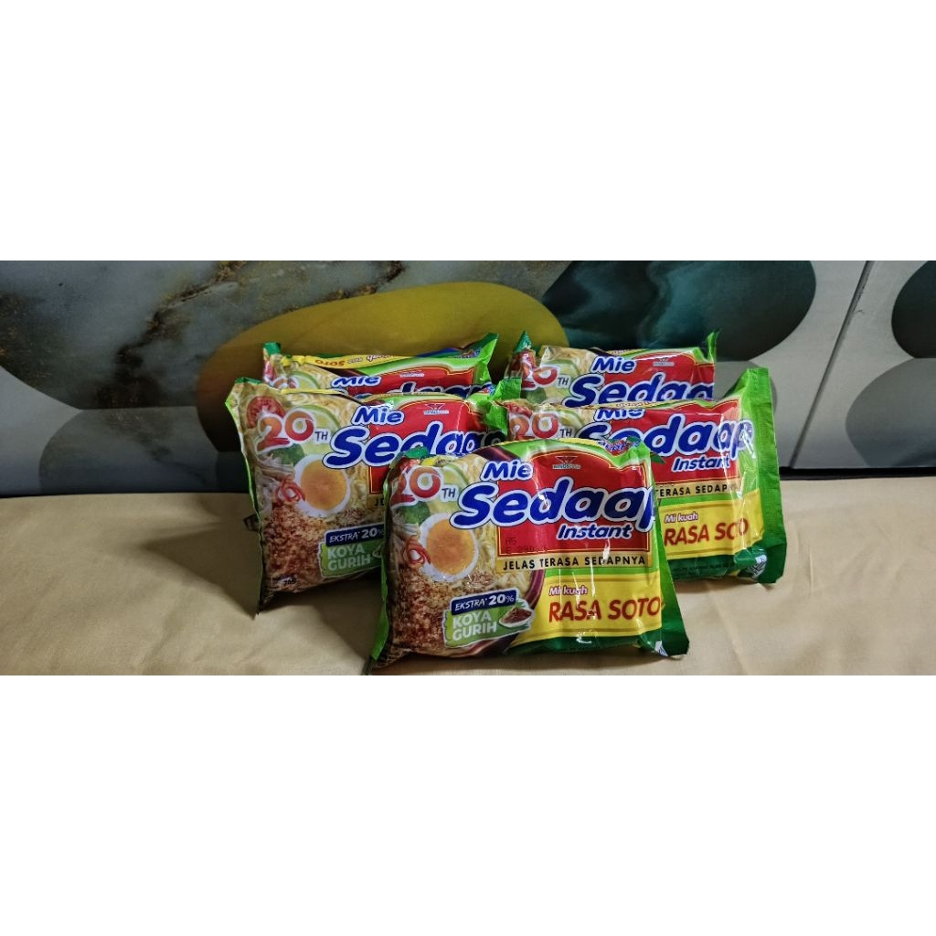 

5 PCS MIE SEDAP SOTO