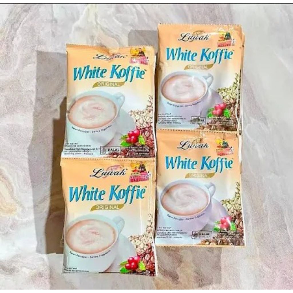 

Kopi Luwak White Koffie Kopi Sachet 10pcs 20gr Kopi Luwak White Coffee