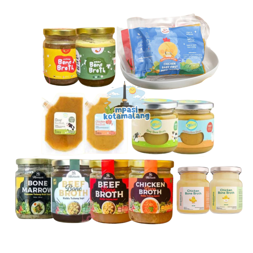 

MOMACHI GROUU PLUM BLUM BENOURISH SALMON CHICKEN BEEF FROZEN FAT OIL/BONE BROTH/ KALDU TULANG AYAM SAPI IKAN/ KALDU MPASI ANAK