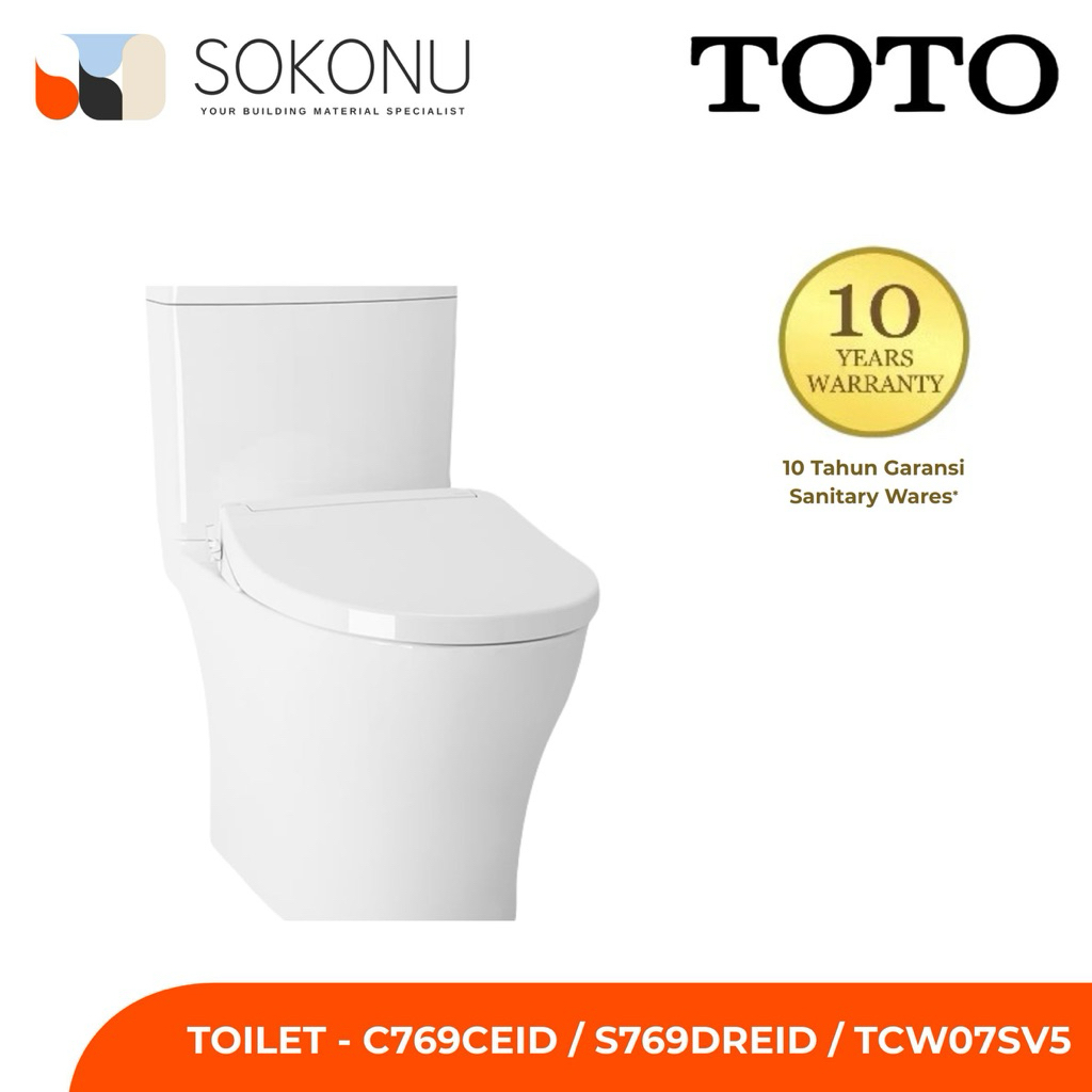 TOTO Toilet C769CEID / S769DREID / TCW07SV5