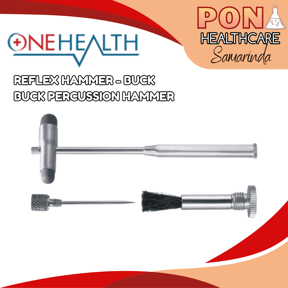 Onehealth Palu Reflek Tipe Buck / Buck Percussion Hammer / Reflex Hammer Buck