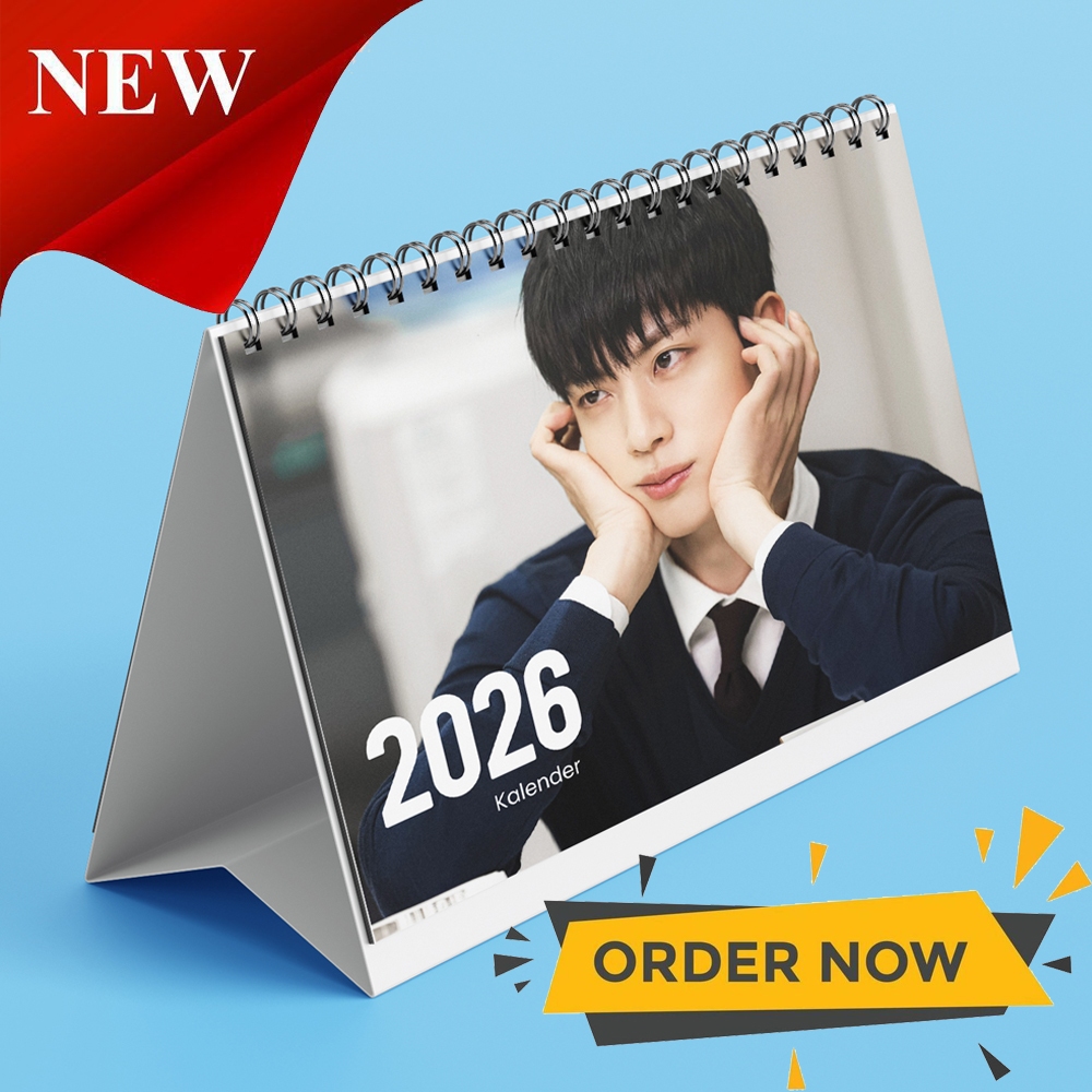 

A&M Kalender JIN BTS Kalender Meja Kalender 2025 Kalender K-POP