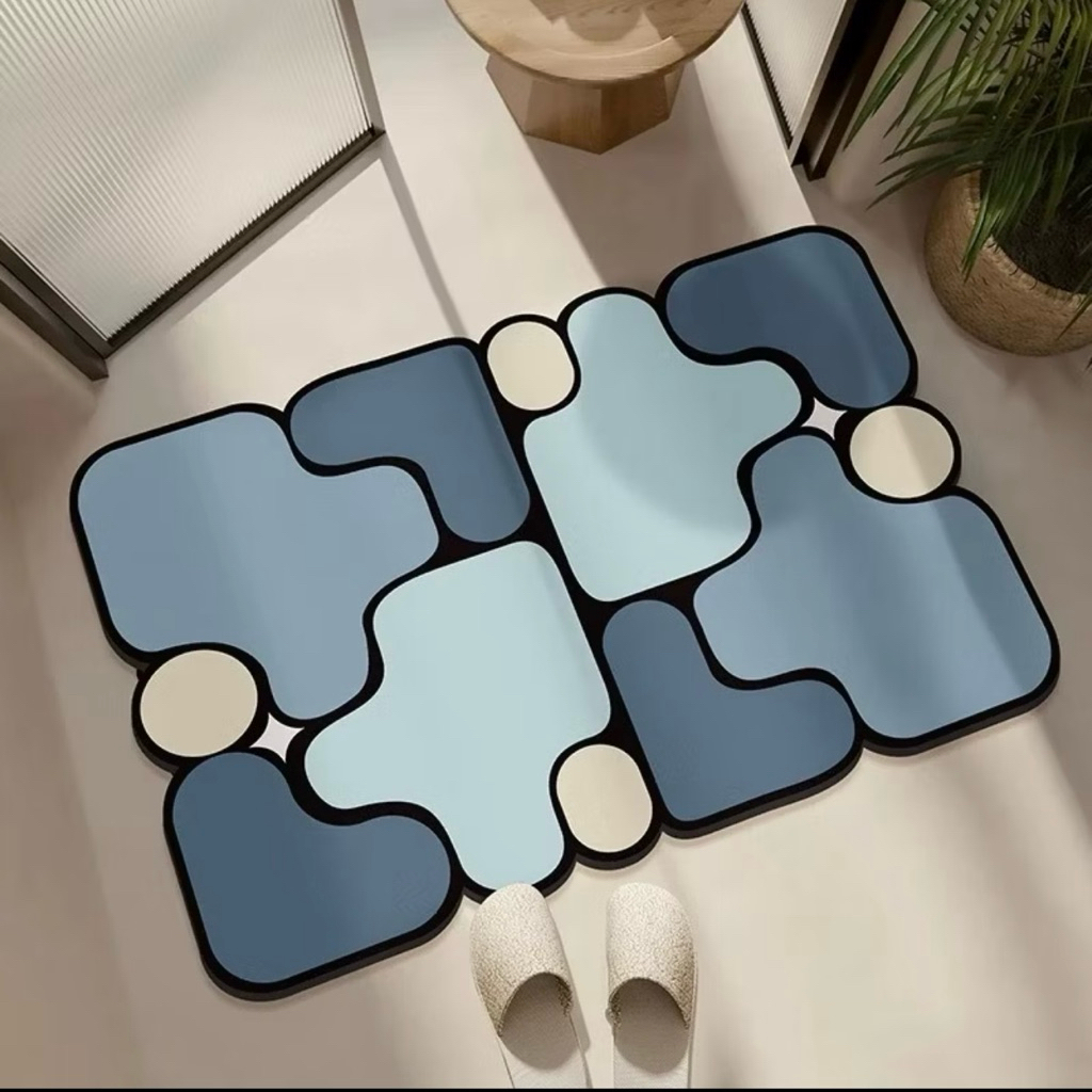 Keset Diatomite Puzzle Keset Viral 3D Keset diatomite anti slip Keset viral
