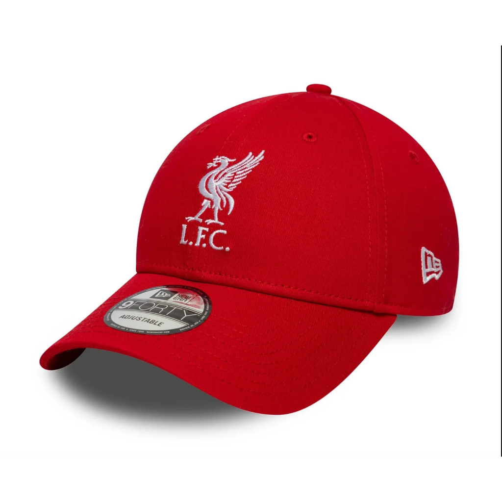 Topi New Era 9Forty Liverpool FC Core Red Adjustable Cap 100% Original