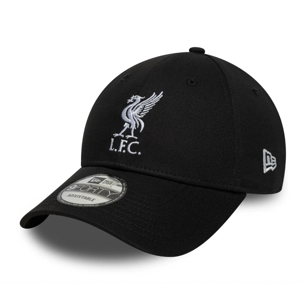 Topi New Era 9Forty Liverpool FC Core Black Adjustable Cap 100% Original