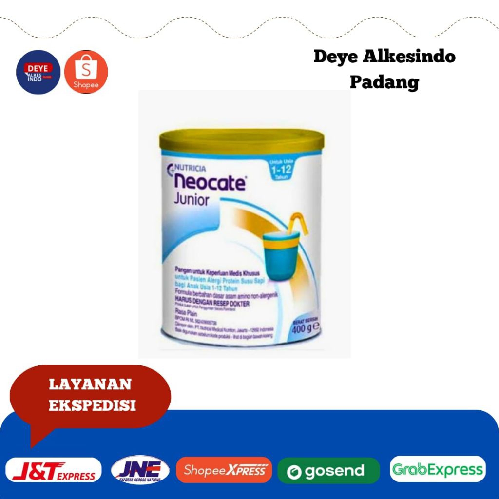 Susu Neocate Junior 400g #Alergi Protein