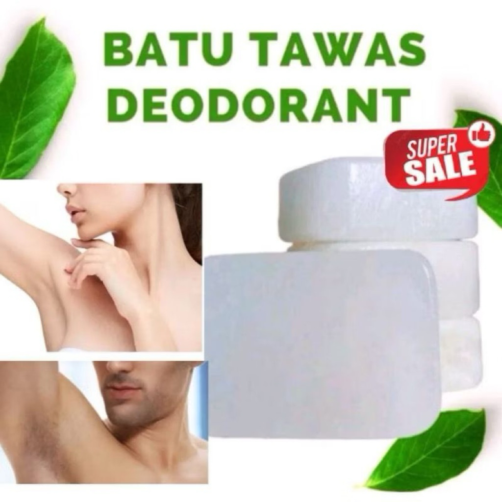 Batu Tawas Deodorant Alami Mineral