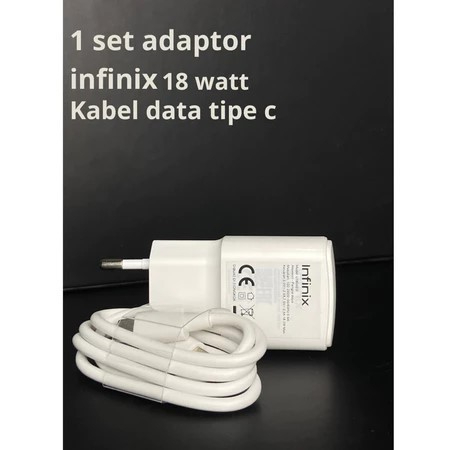 CHARGER INFINIX ITEL 18 WATT ORI COPOTAN HP KABEL TIPE C
