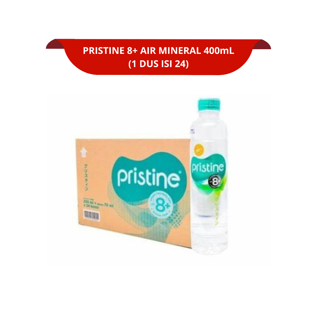 

[1 DUS ISI 24] PRISTINE 8+ AIR MINERAL 400mL