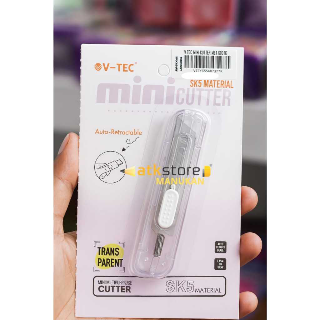 

Mini Cutter V-TEC MCT 8809 TR – Praktis & Tajam untuk Kebutuhan Harian