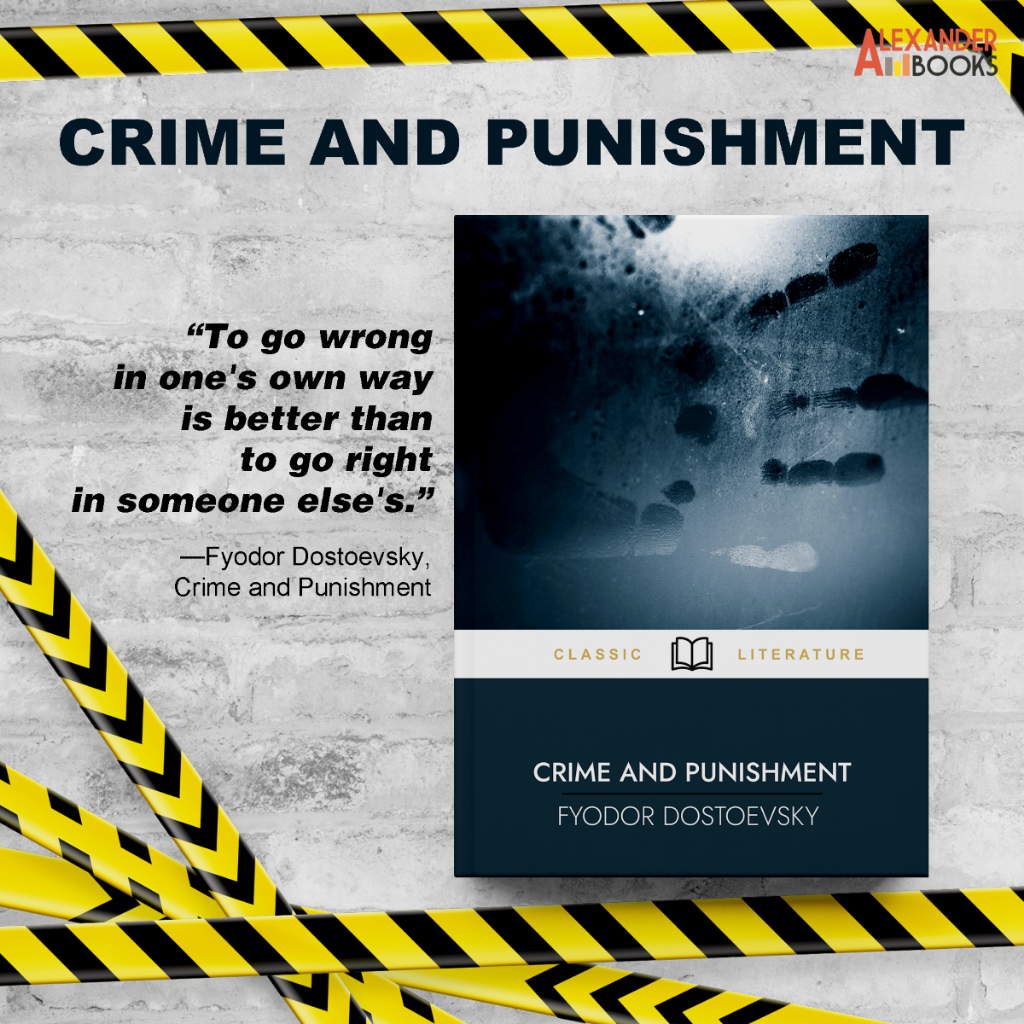 Buku Crime and Punishment by Fyodor Dostoevsky - English Version