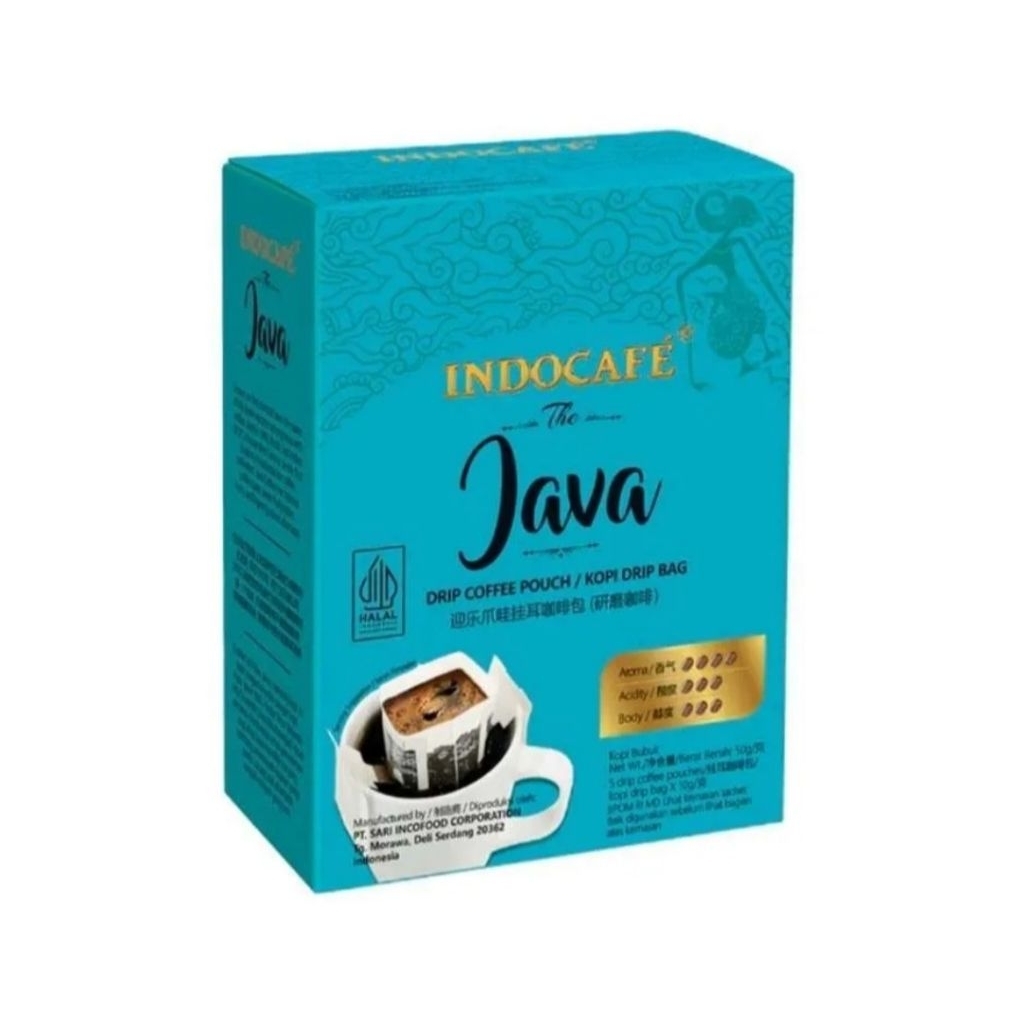 

Indocafe drip coffe 50gr