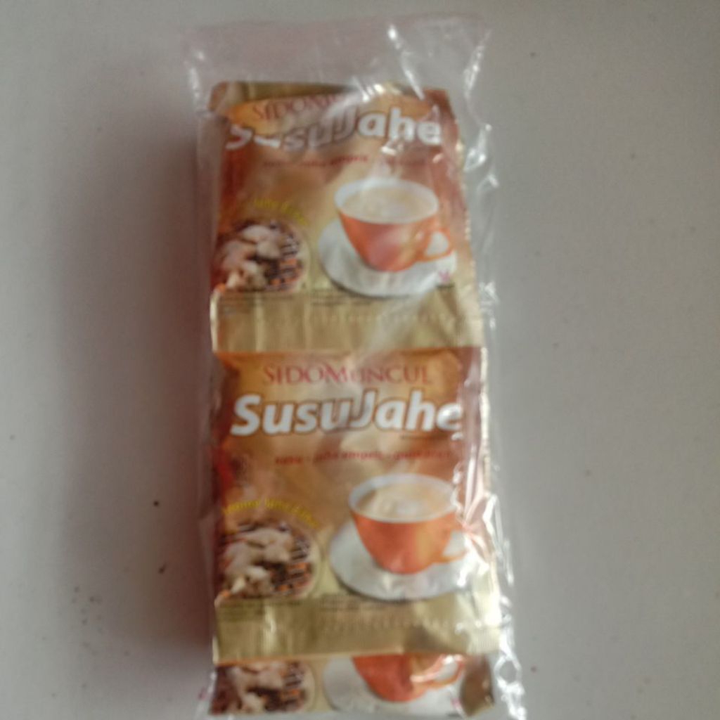 

susujahe 1 renteng isi 10 sachet
