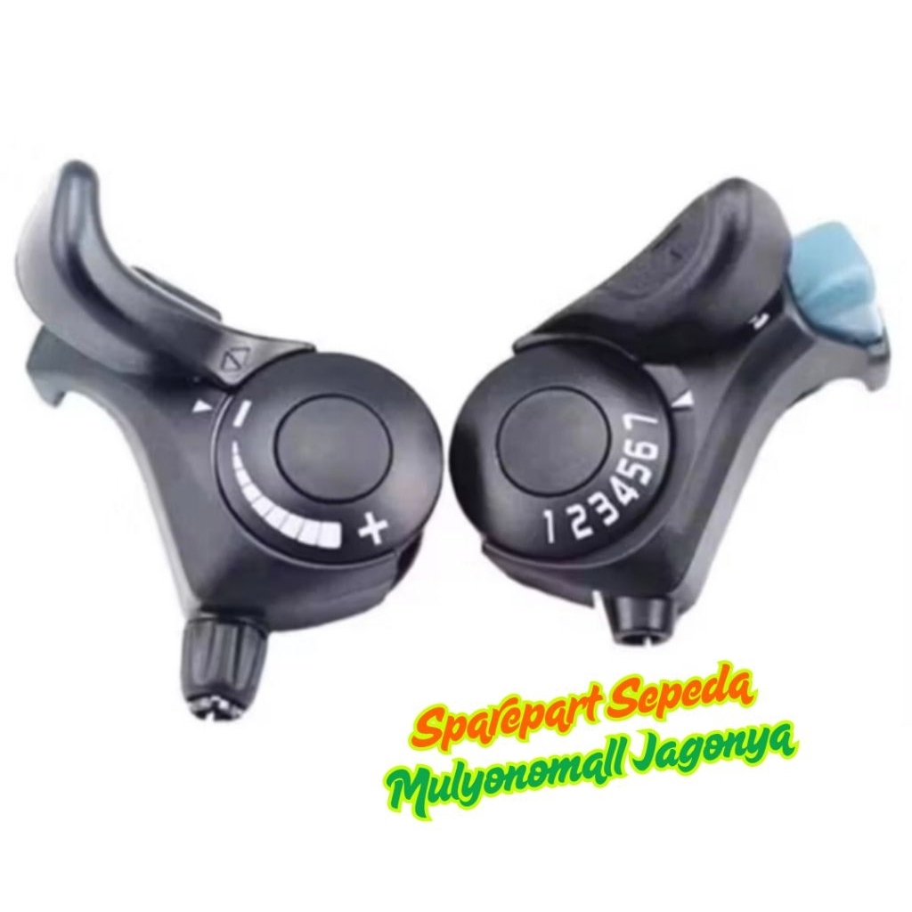 set shifter jempol  Operan Gigi Sepeda 3x7speed kiri dan kananY