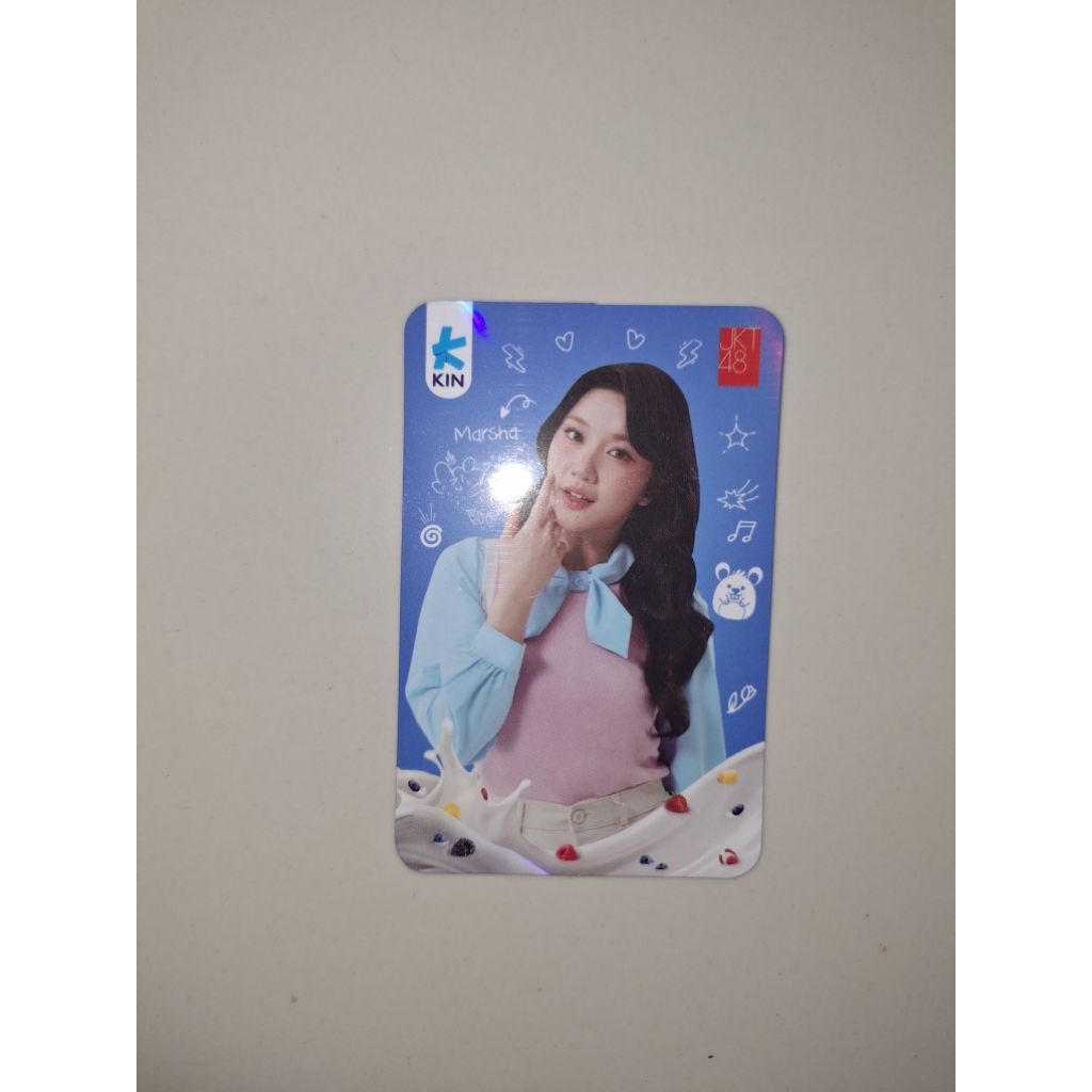 PC photocard official Marsha Lenathea JKT48 kin yogurt