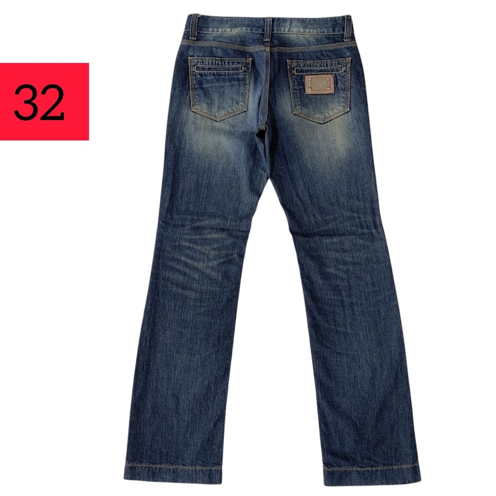 Celana panjang jeans DOLCE & GABBANA Made in Italy ( size 32 )