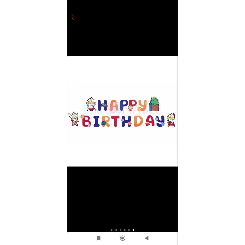 banner ulang tahun ultraman anak cowo superman spiderman tayo