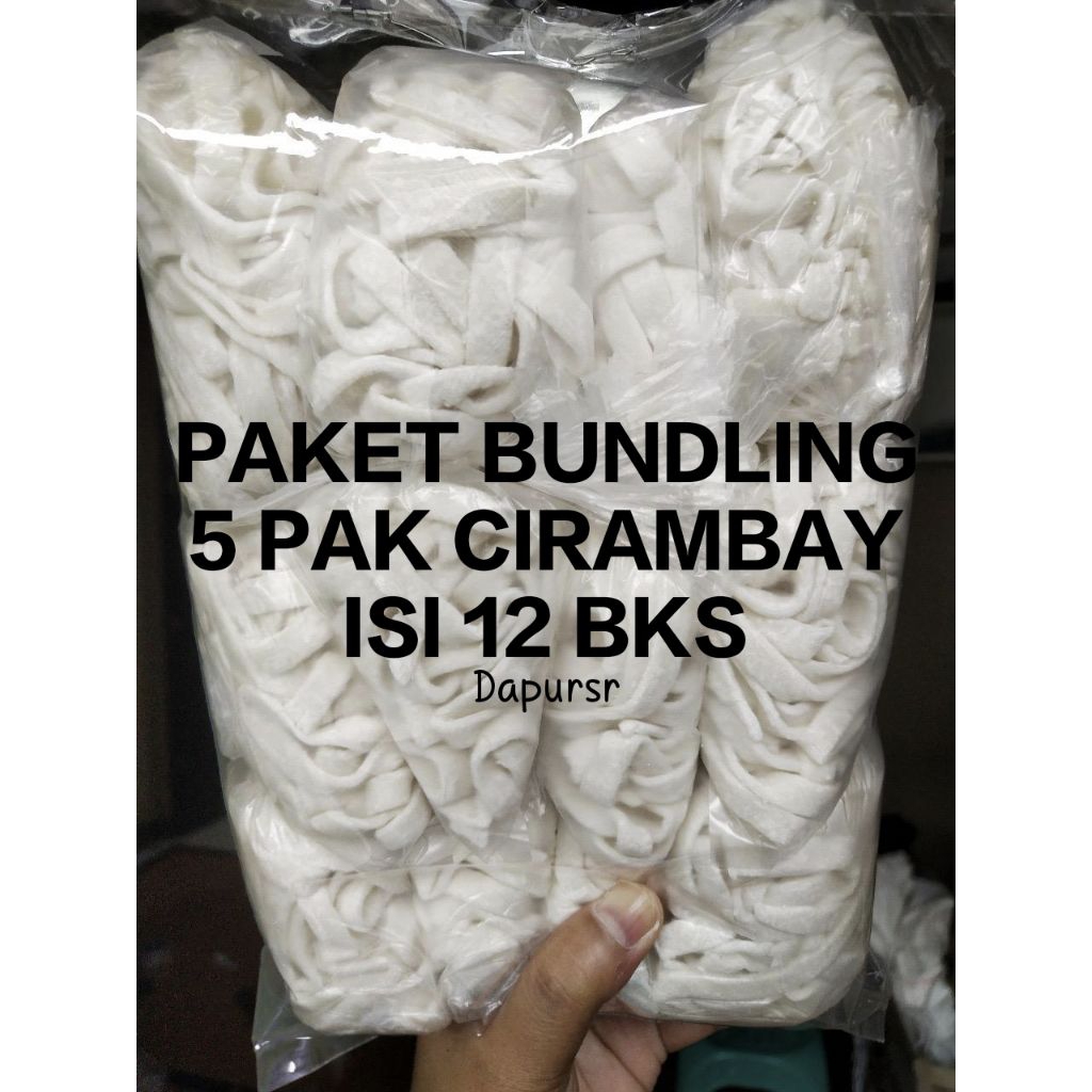 

PAKET BUNDLING 5 PAK CIRAMBAY ISI 12 BUNGKUS POLOSAN
