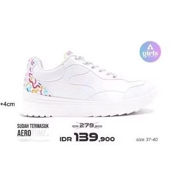 PromoSale,SepatuAERO,SepatuPutih,SEPATU,SepatuRainbowSepatuPutih,Sneakers,Freebox