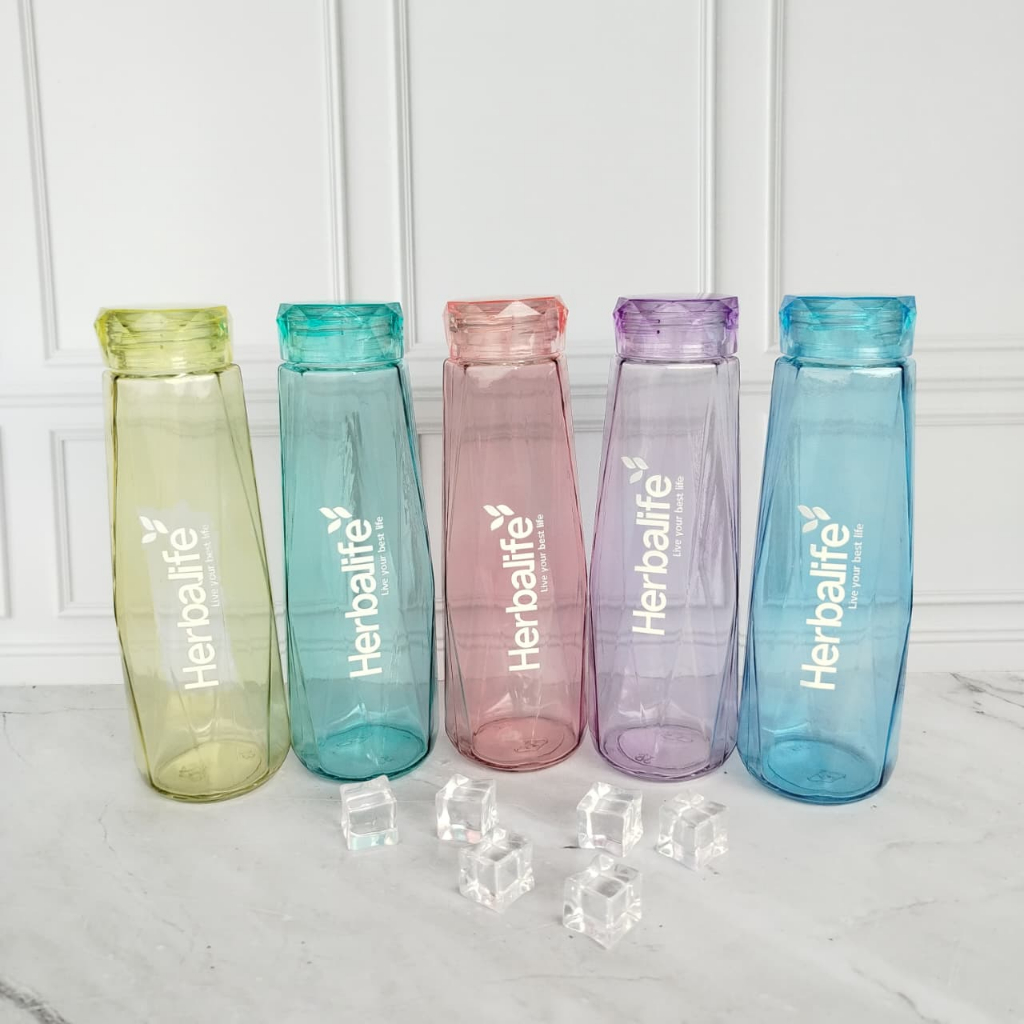 Botol Minum HBLF 500ml Kaca Aestetic