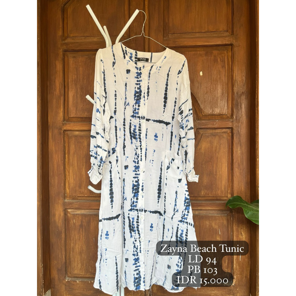 Zayna Beach Tunic - Preloved Project