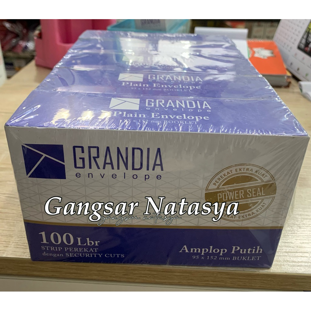 

amplop lem grandia ukuran tanggung isi 5