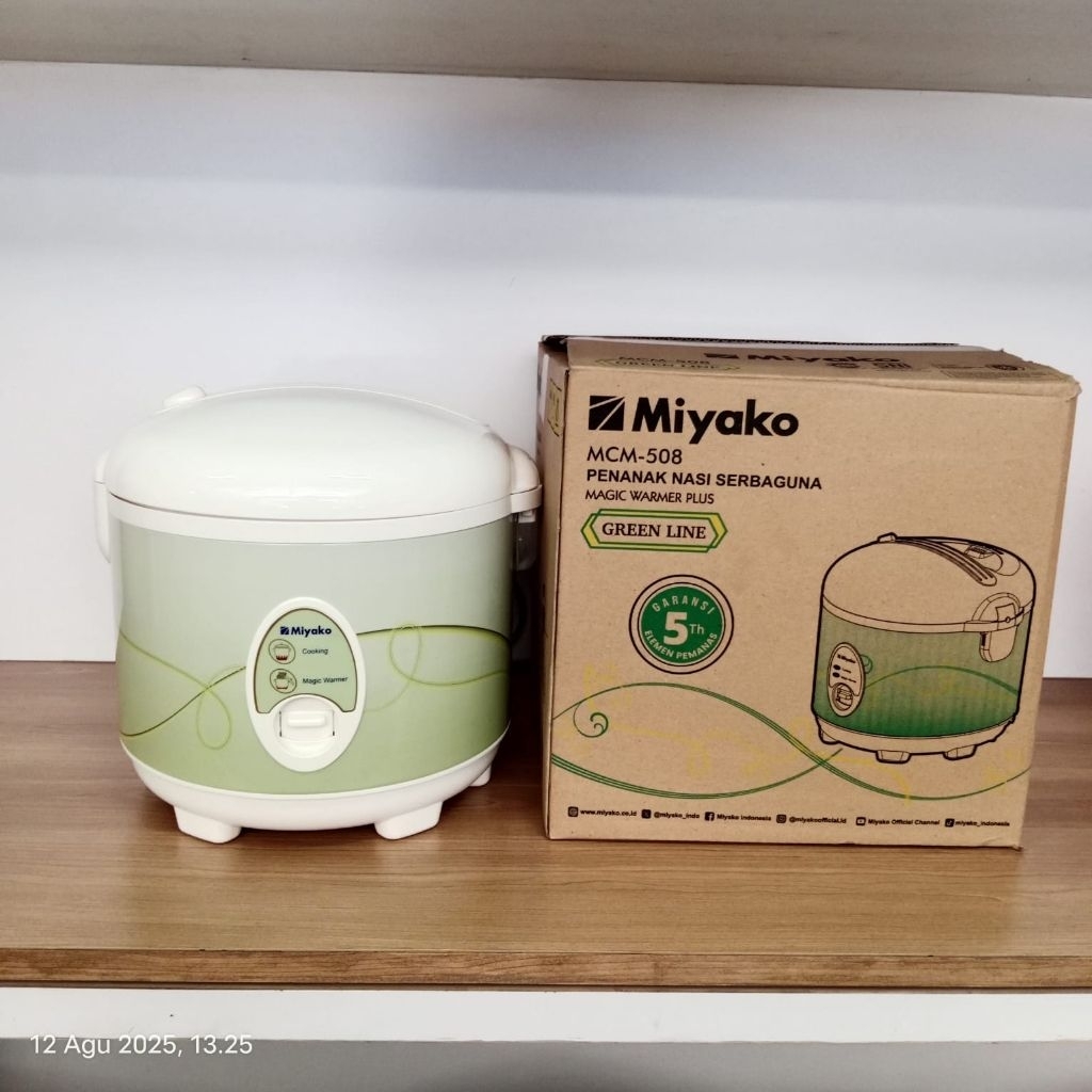 Magic Com Miyako MCM - 508 / magic com miyako 508 / penanak nasi miyako 508 / penanak nasi 1,8 L