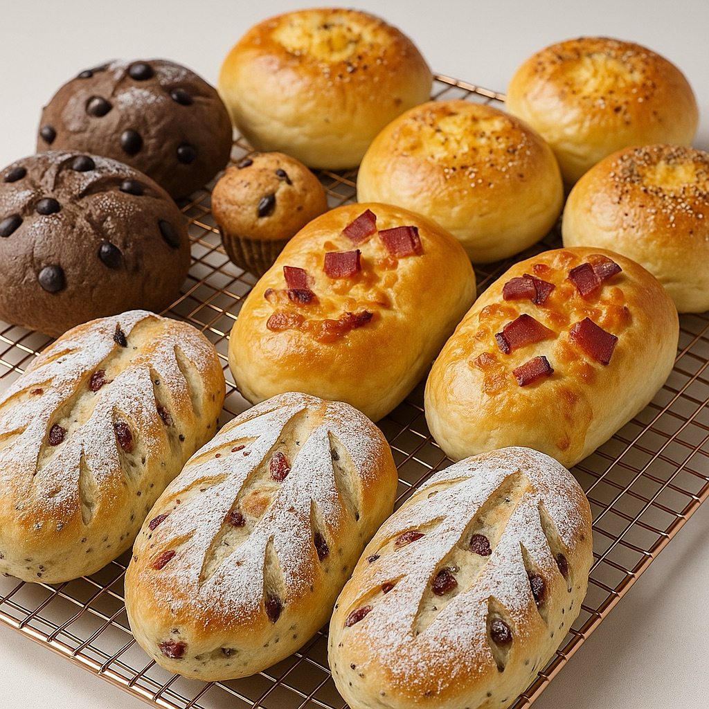 

Soft Sourdough Bread 100% Ragi alami || Cranberry Cheese - Chocolate - Cheese - Smoked Beef