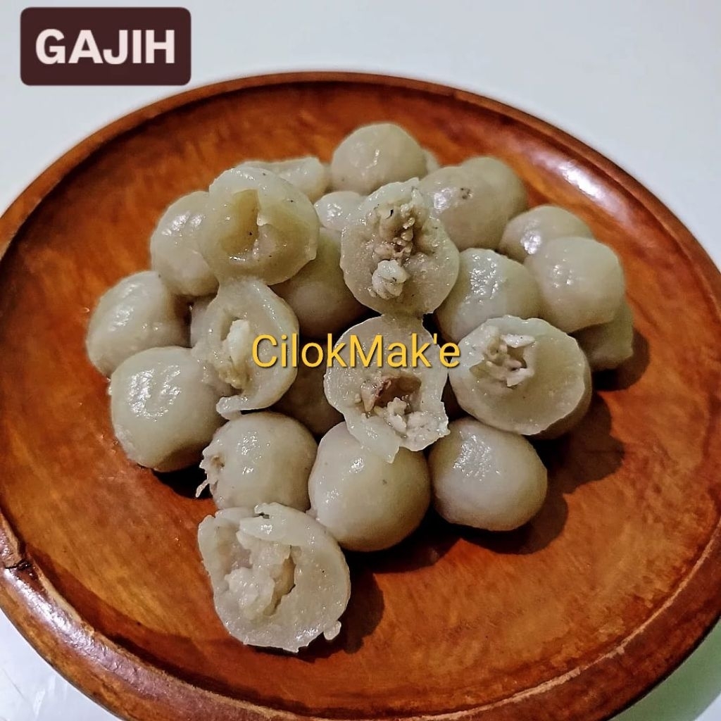 

CILOK MAK'E ISI GAJIH SAPI ISI 30, 60 DAN 90 PLUS SAOS PEDAS