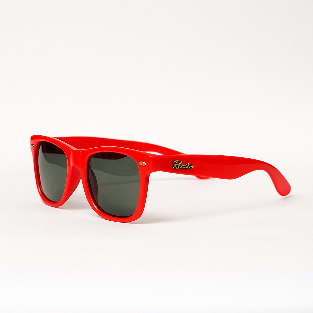 Kacamata Hitam Frame Merah Sunglasses Wayfarer RB Space