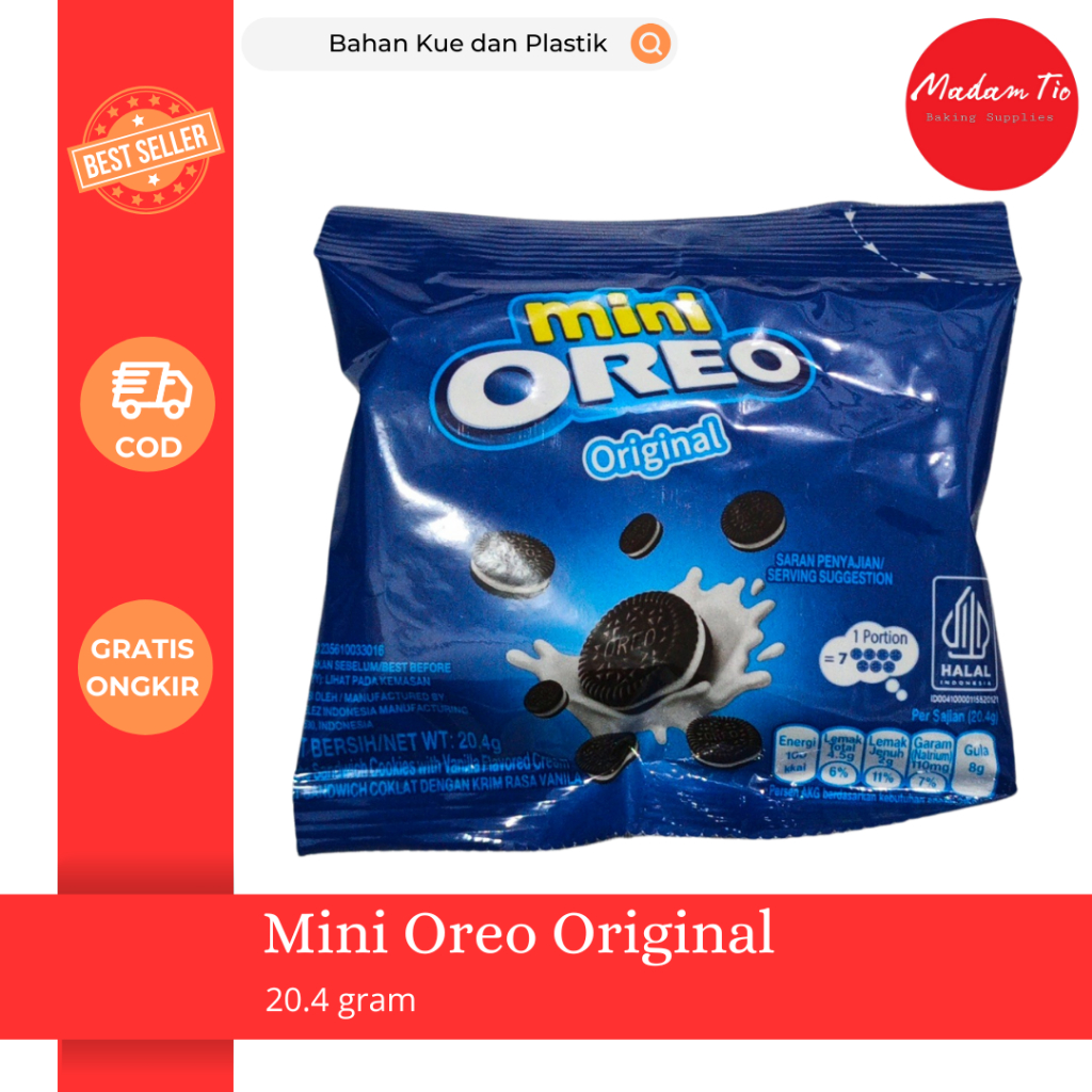

Mini Oreo Original 20.4gram 1pcs