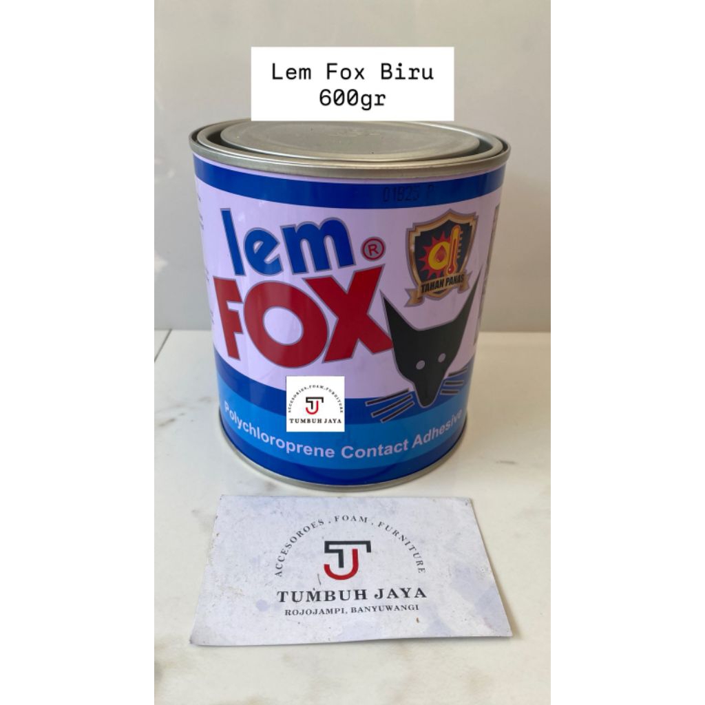

Lem Fox Biru 600gr/Lem Fox/Lem serbaguna/Lem fox biru 100% original