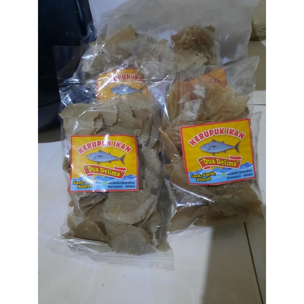 

Kerupuk ikan dua delima