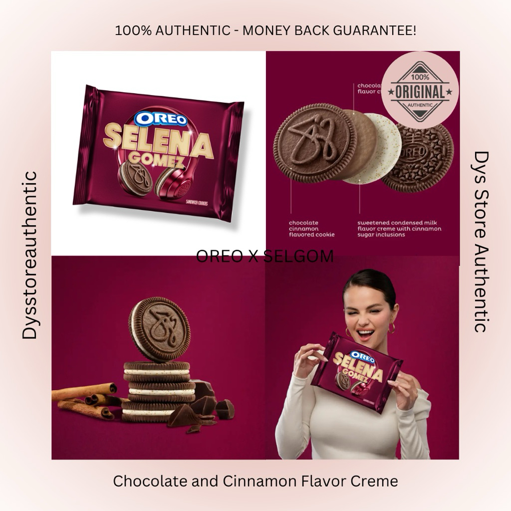 

READY STOCK OREO x SG Chocolate and Cinnamon Flavor Creme