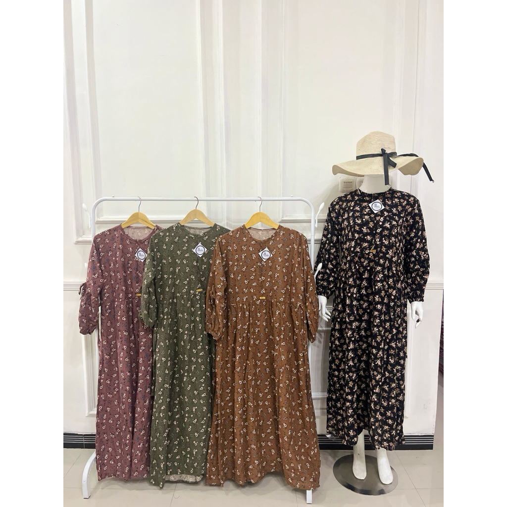 lily dress/ gamis rayon premium