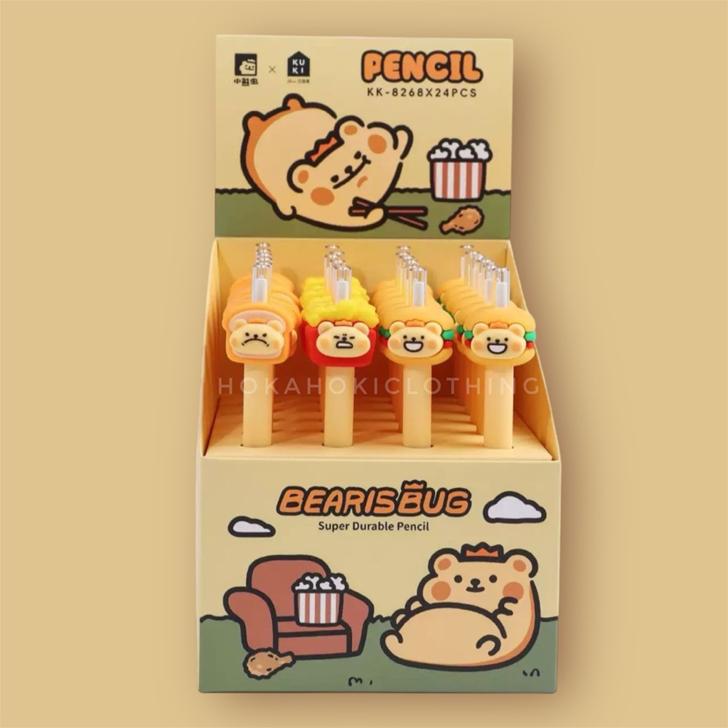 

KUKI Pensil Abadi lucu / Pensil KUKI abadi Dino Capybara Bear / Pensil KUKI animals cats / Eternal Pencil / Infinite Pencil