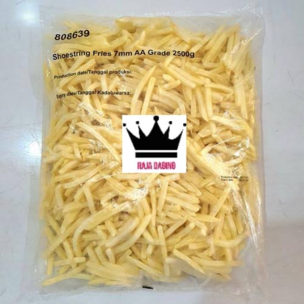 

Kentang Shoestring @10kg - HARGA GROSIR 10KG