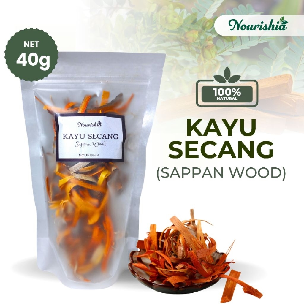 

Kayu secang serut 20 gr / Batangan 50 gr rempah jsr