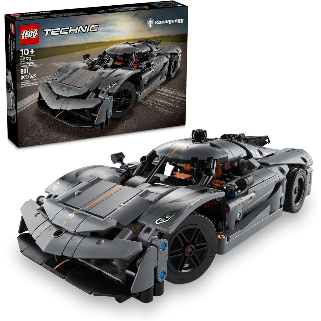 LEGO Technic Koenigsegg Jesko Absolut Grey Hypercar,