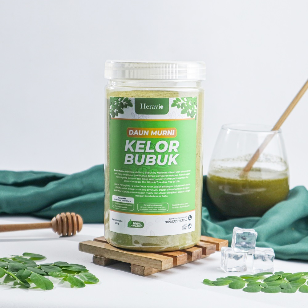

Daun Kelor Bubuk Moringa Powder Original Isi 150 Gram