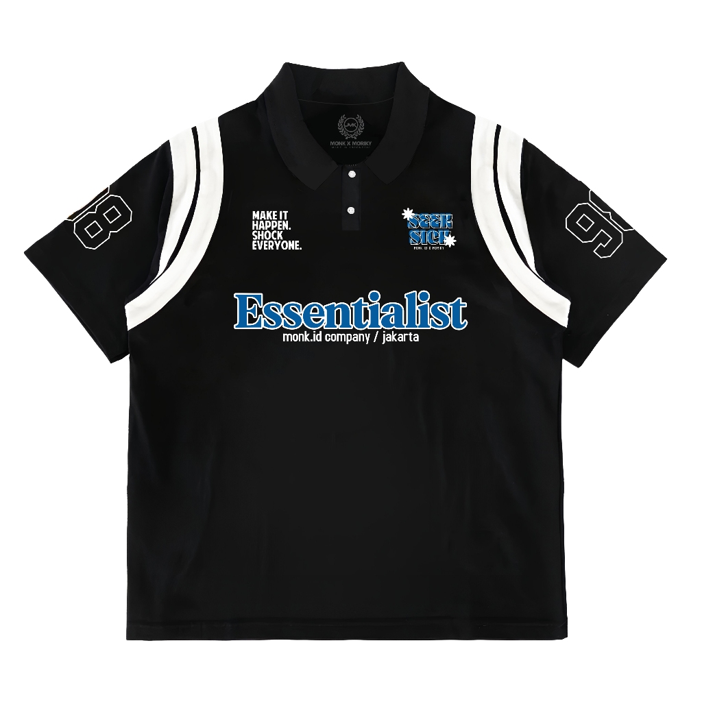 Rugby Shirt - Essentialist Shirt Pria (Cotton Combed 24s)