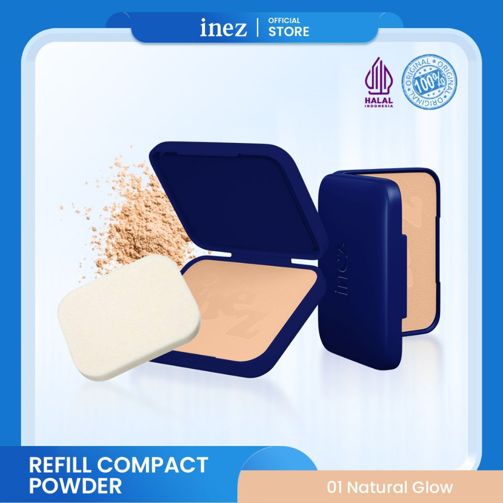 REFIL BEDAK COMPACT POWDER #INEZ REFIL COMPACT