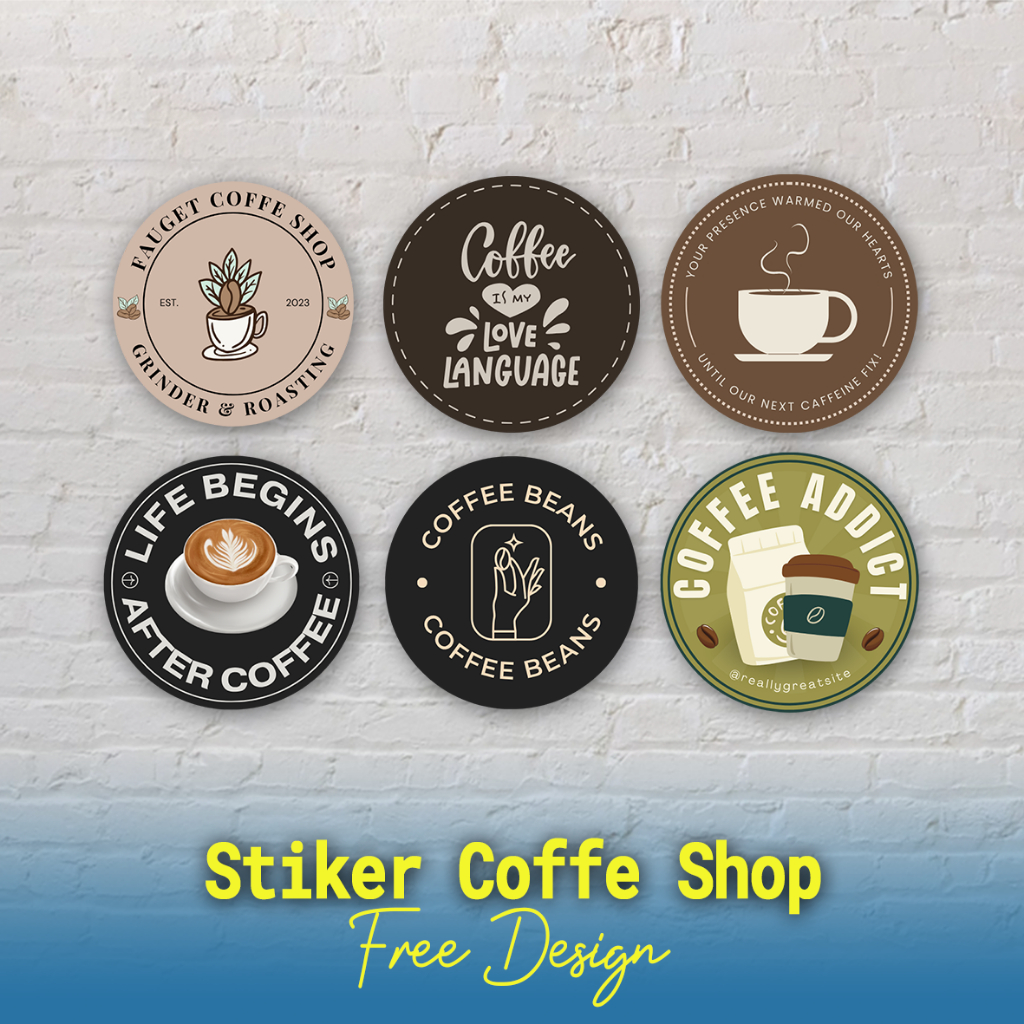 

Stiker Coffe Shop, Stiker Cafe, Stiker Anak Skena Coffe Shop, Stiker Coffe Shop Kekinian, Stiker Kromo 5x5cm DAPAT BANYAK, Stiker Bebas Custom