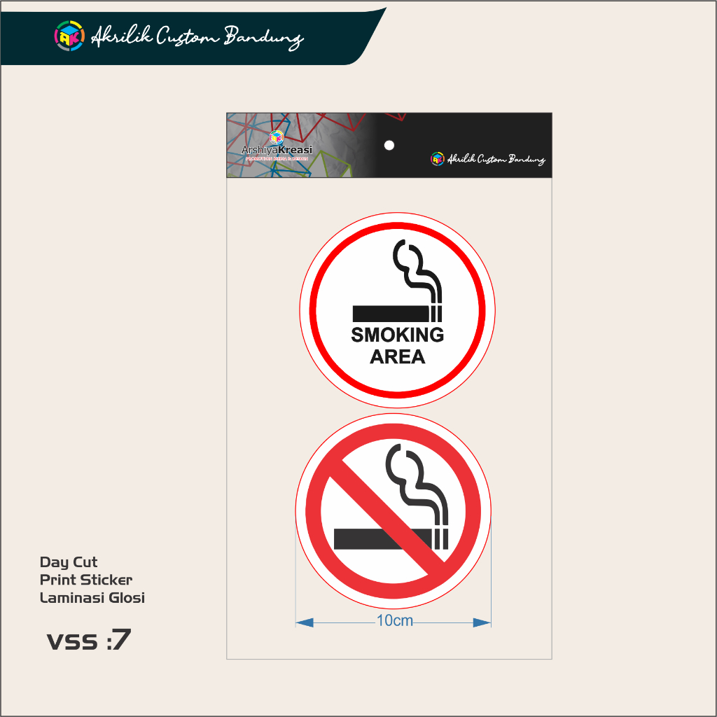 

STICKER PACK DILARANG MEROKOK V.7