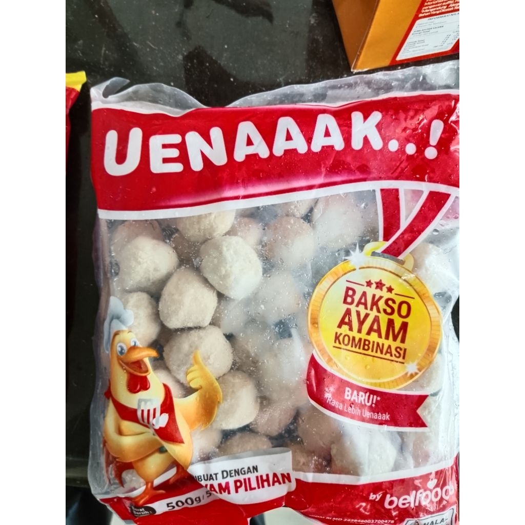 

Bakso Ayam Bellfood Frozen 500gr
