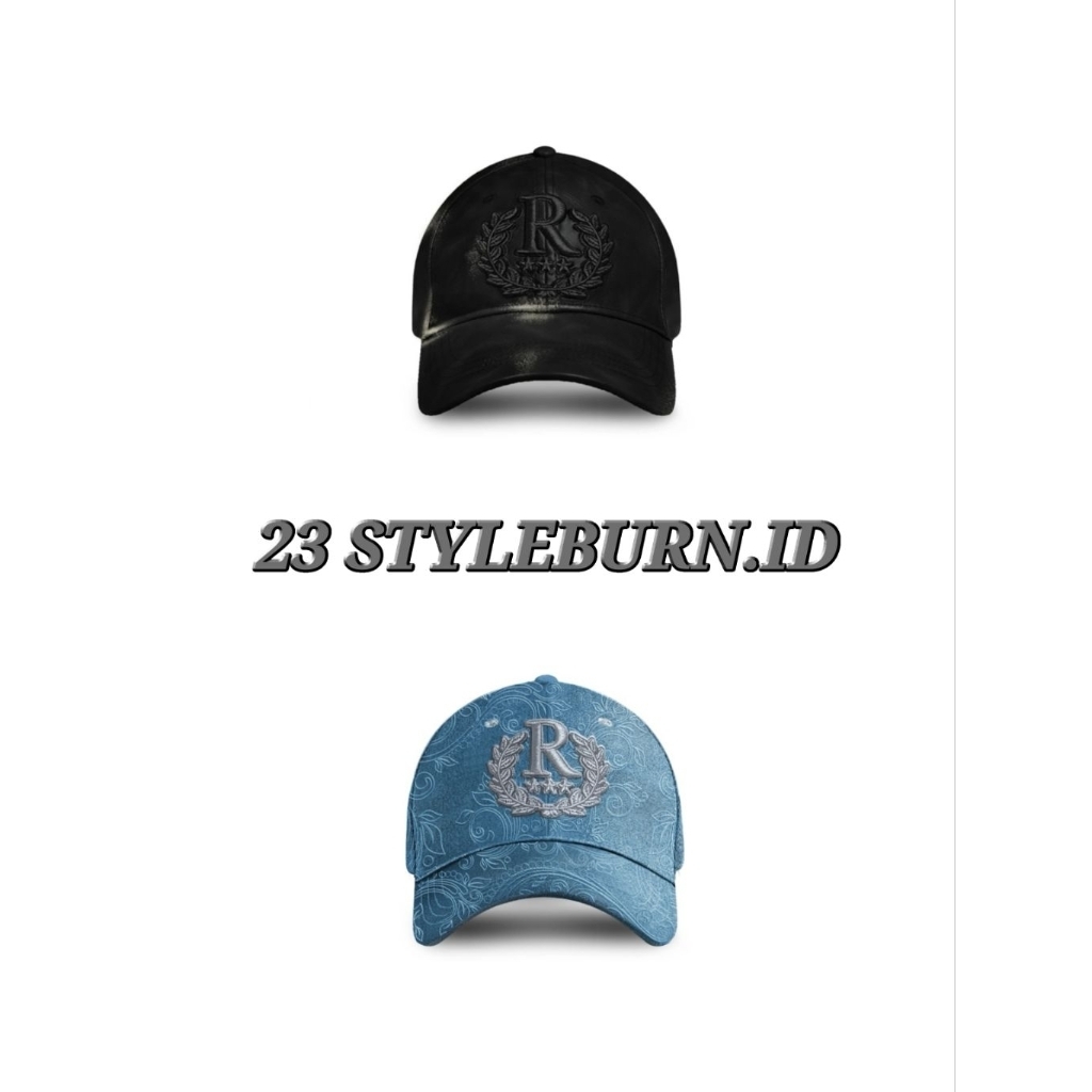 [100% ORIGINAL & MURAH] Rucas Cap Denim & Leather Series