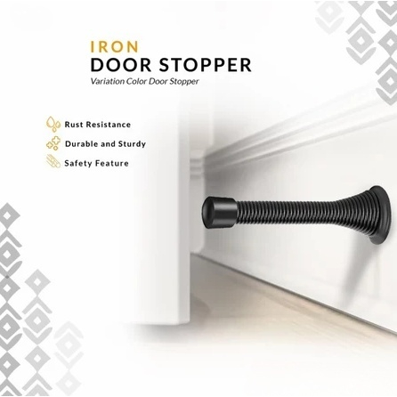 Karet Lentur Penahan Peredam Suara Benturan Pintu Dinding Rumah Rubber Door Stopper