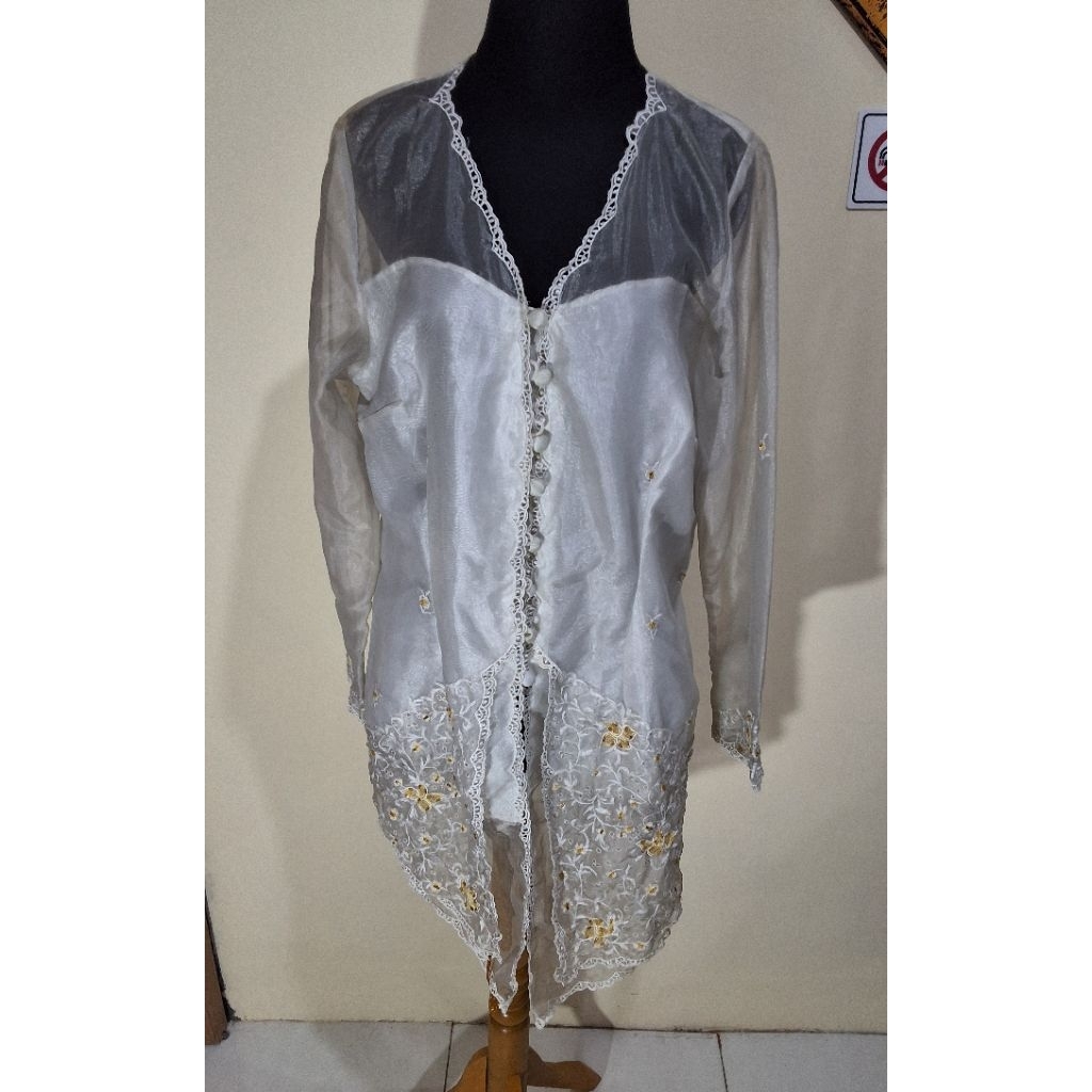 Kebaya Krancang/Kebaya Bordir/Kebaya Putih/Kebaya Agustusan/Kebaya Modern/Kebaya Encim